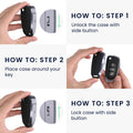 Case compatible with VW Golf 8 3-button car key