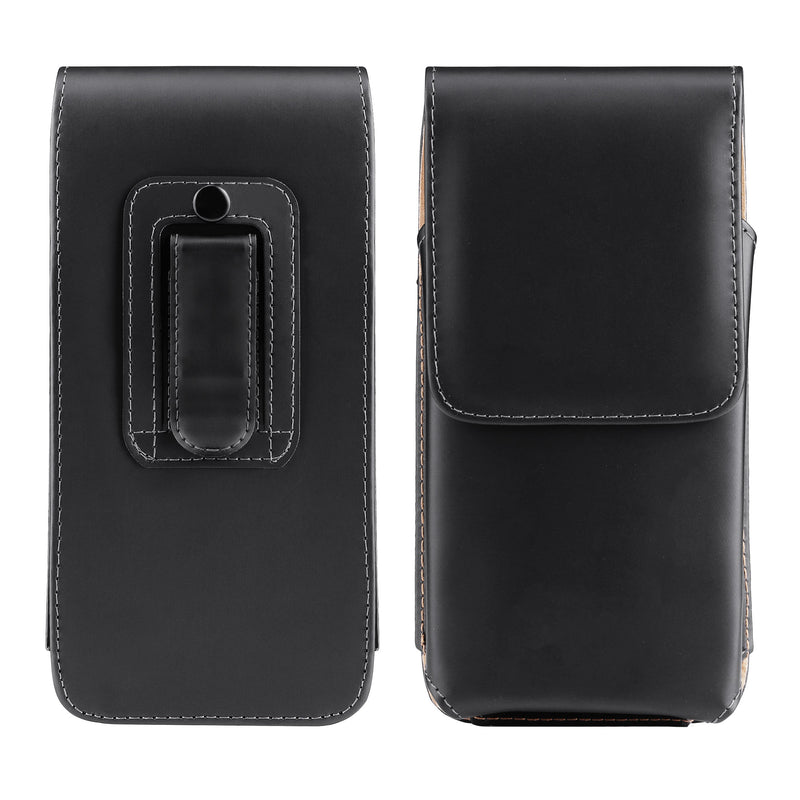 kwmobile Belt Pouch Case for Cell Phones with Belt Clip - 15.2 x 8 cm Belt Case with Belt Loop