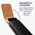kwmobile Belt Pouch Case for Cell Phones with Belt Clip - 15.2 x 8 cm Belt Case with Belt Loop