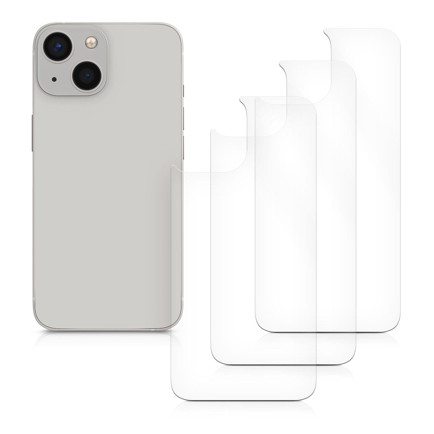 Rear Screen Protector compatible with Apple iPhone 13 mini