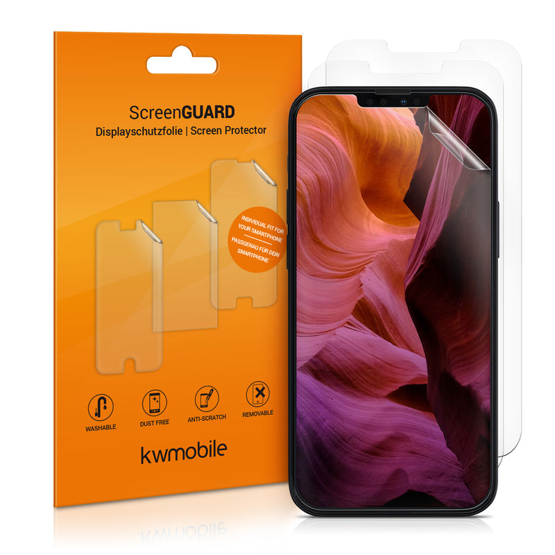 3x Crystal Clear Screen Protector for Apple iPhone 13 mini