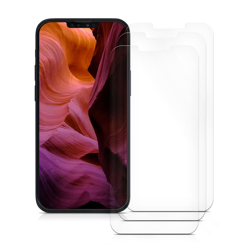 kwmobile Screen Protector compatible with Apple iPhone 17e / iPhone 16e / iPhone 14 / iPhone 13 Film Set