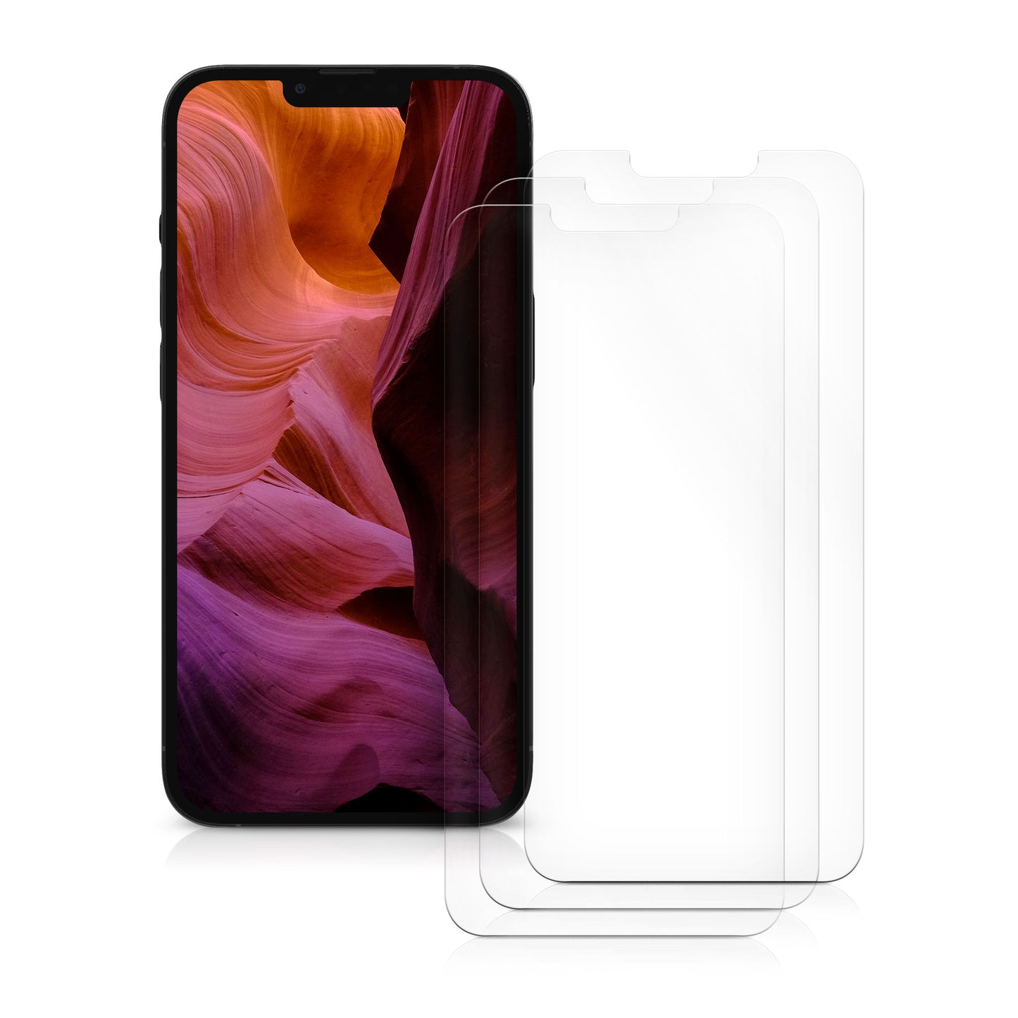 3x Crystal Clear Film for Apple iPhone 13 Pro