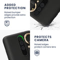 kwmobile Case Compatible with Xiaomi Redmi Note 8 Pro - Cell Phone Cover with Loop Ring - Phone Cover Case