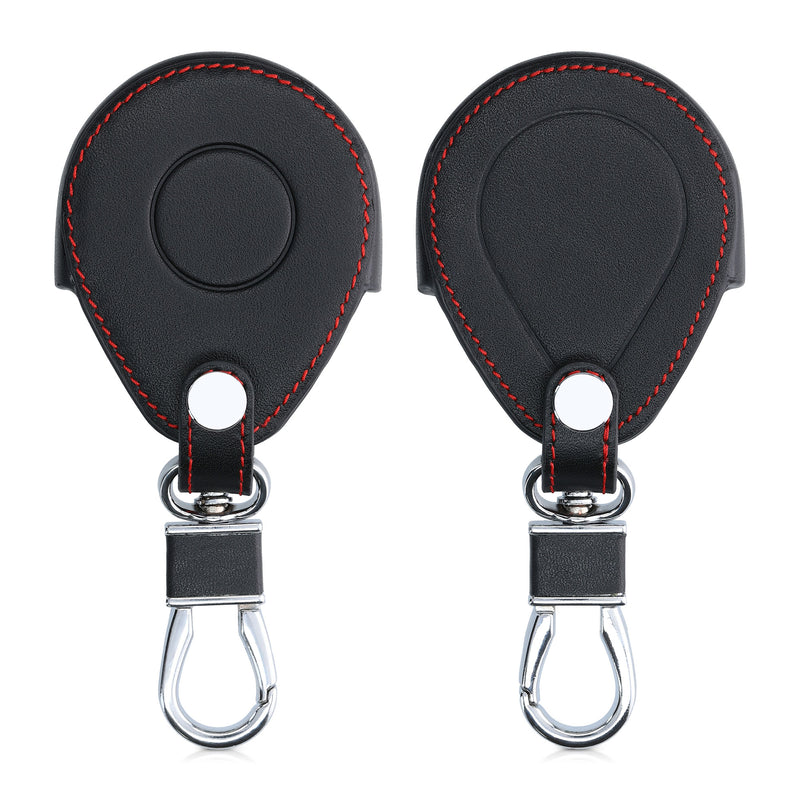 kwmobile Faux Leather Car Key Cover compatible with Harley Davidson Motorcycle Key