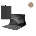 kwmobile Hülle kompatibel mit Microsoft Surface Pro 8 - Type Cover kompatibel - Stoff Tablet Cover in Dunkelgrau Dunkelgrau  