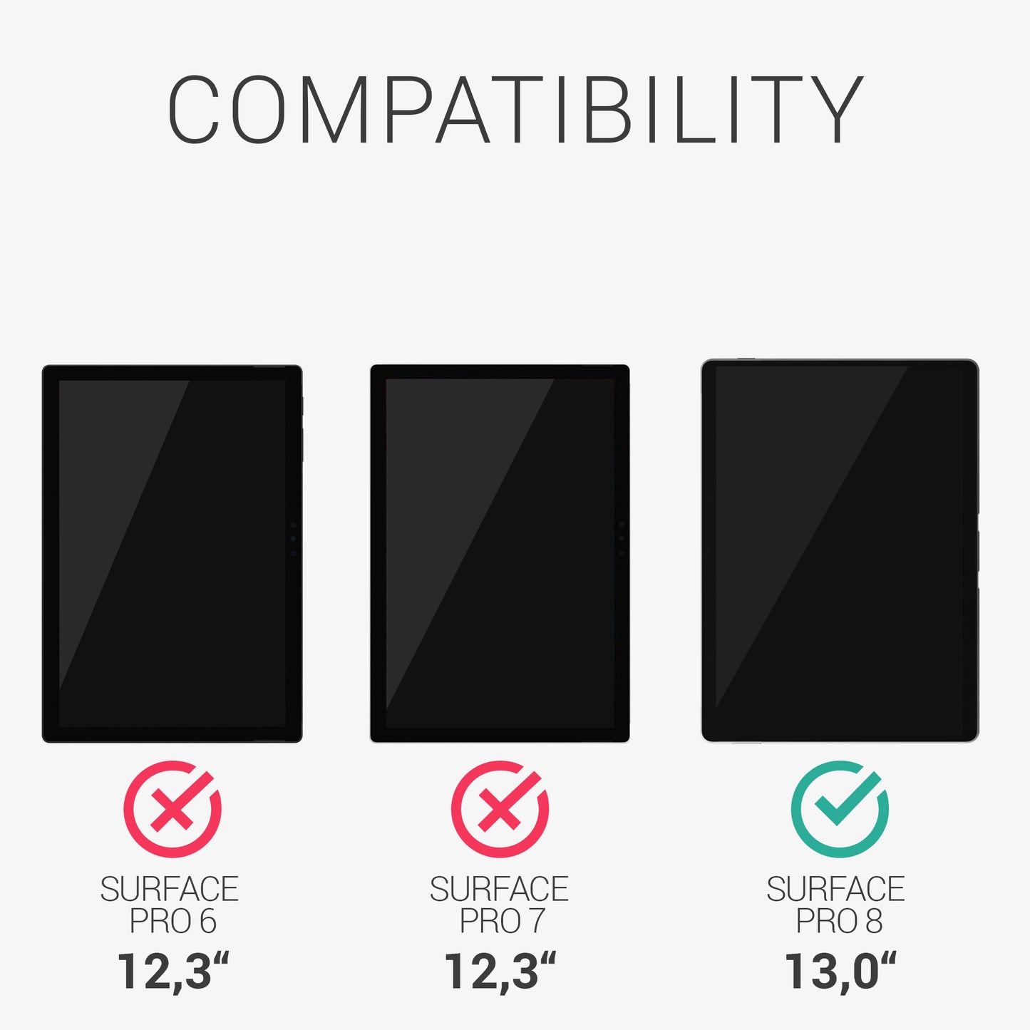 Case compatible with Microsoft Surface Pro 8