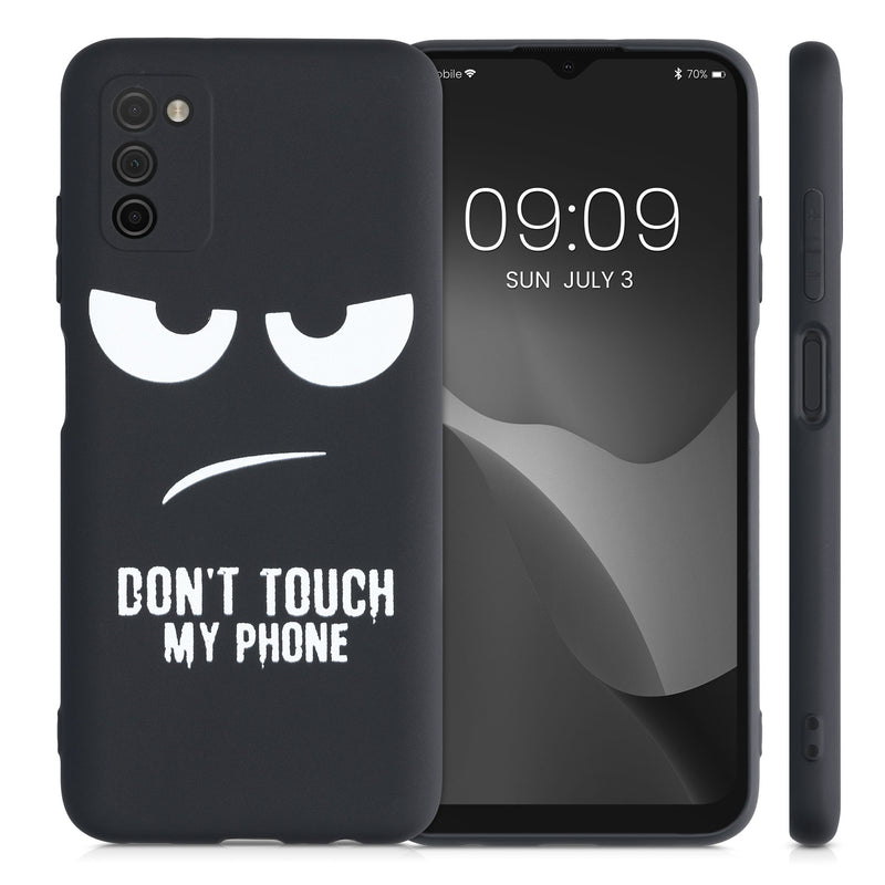 kwmobile Case Compatible with Samsung Galaxy A03s - Silicone Phone Cover