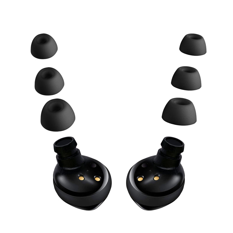 kwmobile Replacement Earpads compatible with Samsung Galaxy Buds 2 Earplugs In-Ear Headphones Cushion