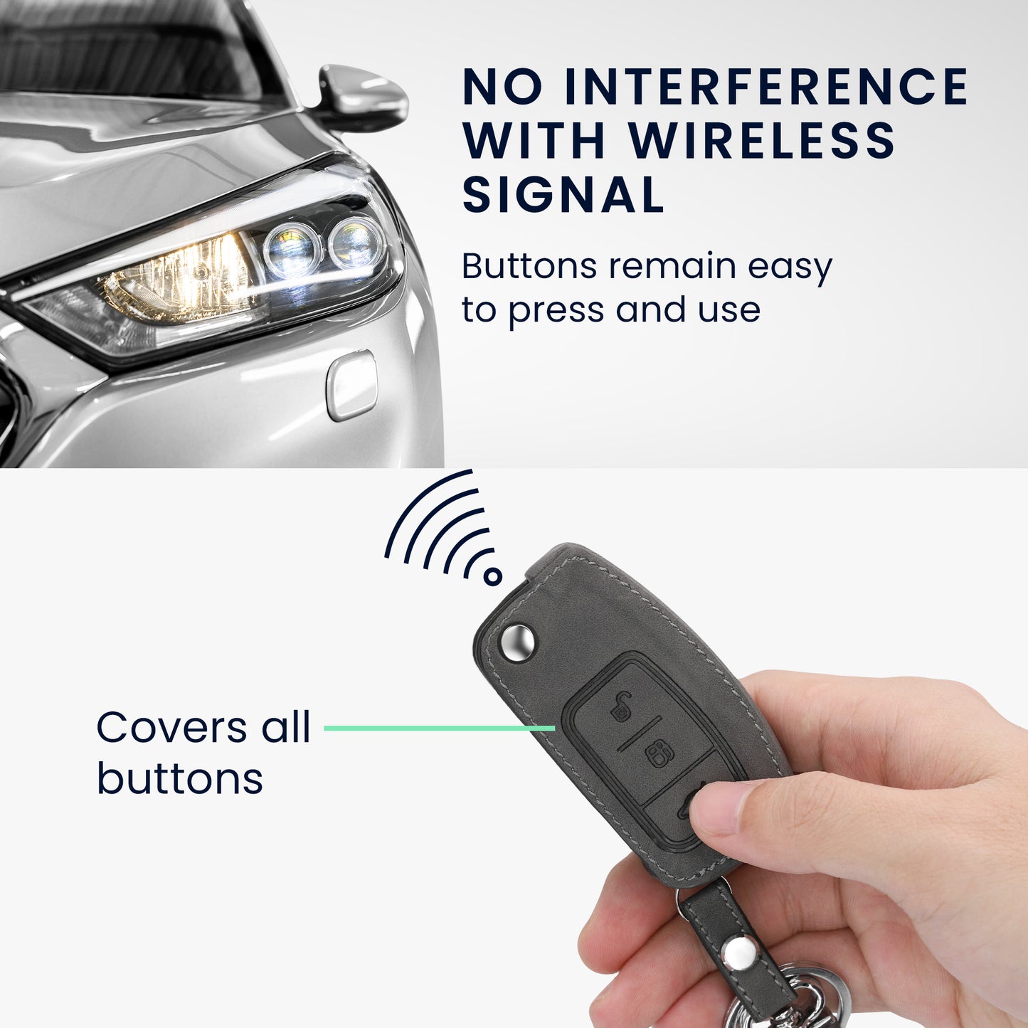 Case compatible with Ford car key