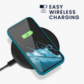 kwmobile Case Compatible with Apple iPhone 12 mini Magnetic Case Compatible with MagSafe Rubberized Cover