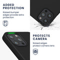 kwmobile Case Compatible with Apple iPhone 12 / iPhone 12 Pro Case Magnetic Silicone Case Compatible with MagSafe Cover Rubberized