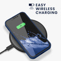 kwmobile Case Compatible with Apple iPhone 13 mini Magnetic Silicone Case Compatible with MagSafe Cover Rubberized