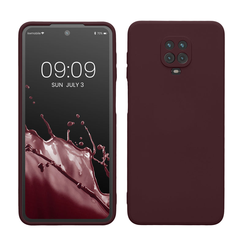 kwmobile Case Compatible with Xiaomi Redmi Note 9S / 9 Pro / 9 Pro Max - Protective Cover for Wireless Charging - Case