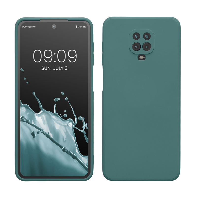 kwmobile Case Compatible with Xiaomi Redmi Note 9S / 9 Pro / 9 Pro Max - Protective Cover for Wireless Charging - Case
