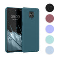 kwmobile Hülle kompatibel mit Xiaomi Redmi Note 9S / 9 Pro / 9 Pro Max Hülle - gummierte TPU Silikon Handyhülle - Schutzhülle für kabelloses Laden - Case in Neon Pink Neon Pink  