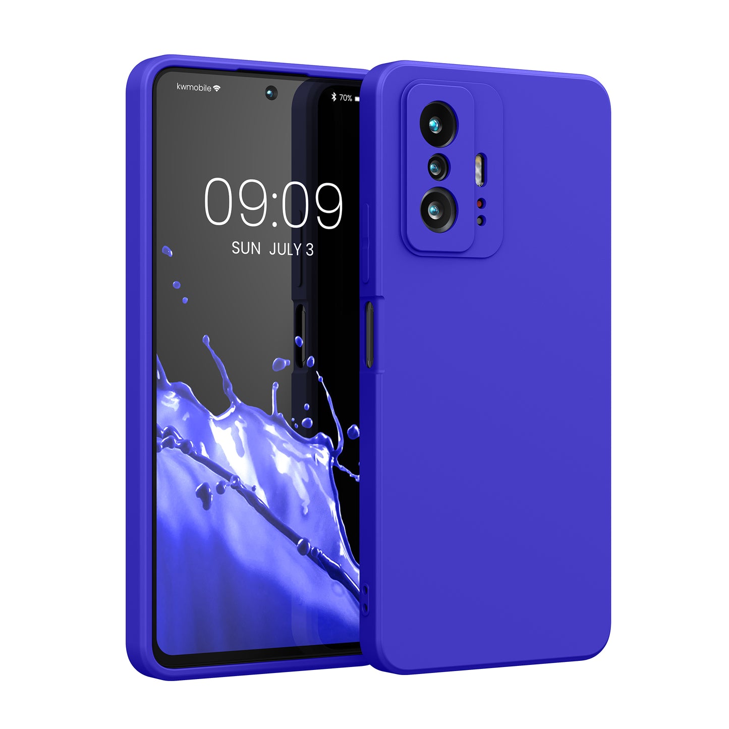 kwmobile Case Compatible with Xiaomi 11T / 11T Pro Case - Protective Case for Wireless Charging - Cover