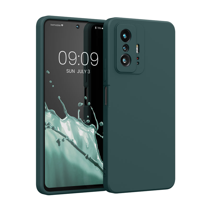 kwmobile Case Compatible with Xiaomi 11T / 11T Pro Case - Protective Case for Wireless Charging - Cover