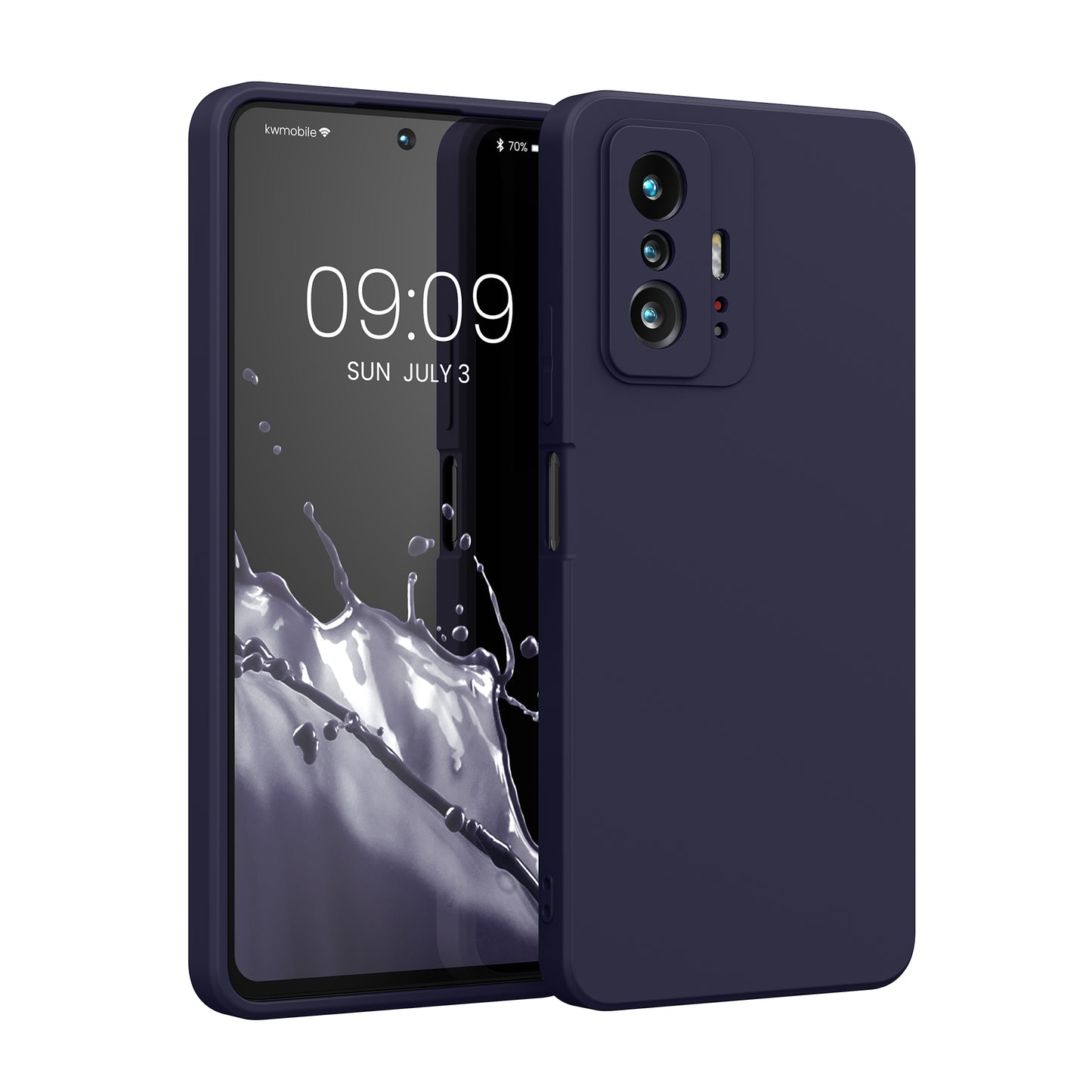 kwmobile Case Compatible with Xiaomi 11T / 11T Pro Case - Protective Case for Wireless Charging - Cover