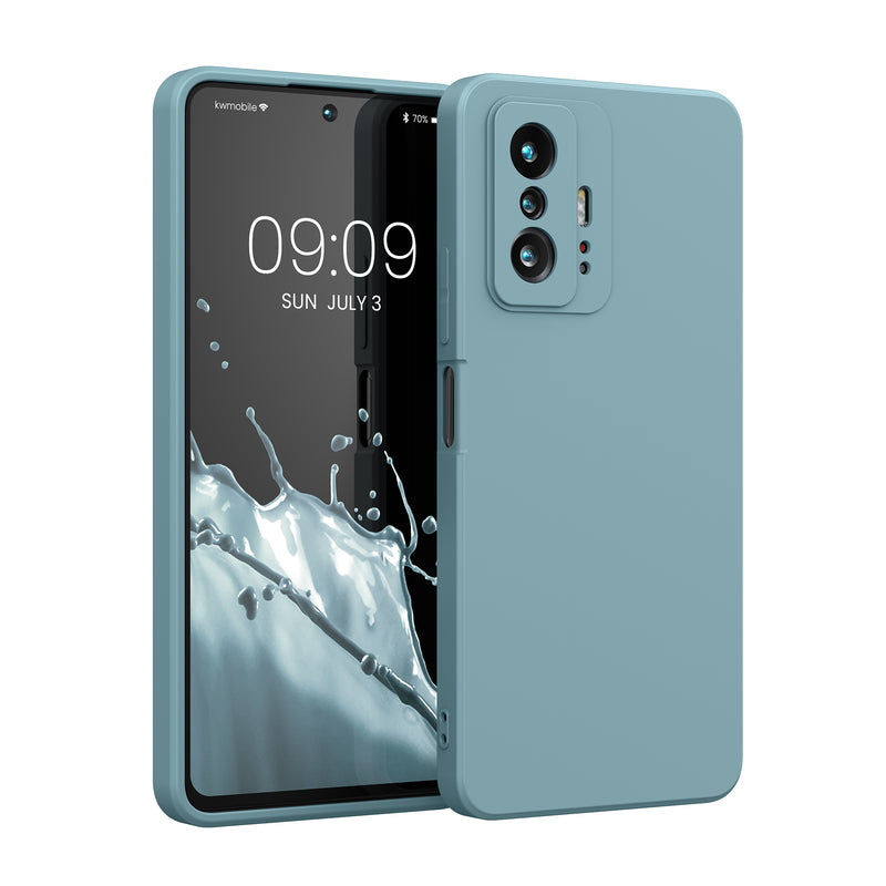 kwmobile Case Compatible with Xiaomi 11T / 11T Pro Case - Protective Case for Wireless Charging - Cover
