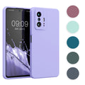 kwmobile Hülle kompatibel mit Xiaomi 11T / 11T Pro Hülle - gummierte TPU Silikon Handyhülle - Schutzhülle für kabelloses Laden - Case in Cool Glacier Cool Glacier  