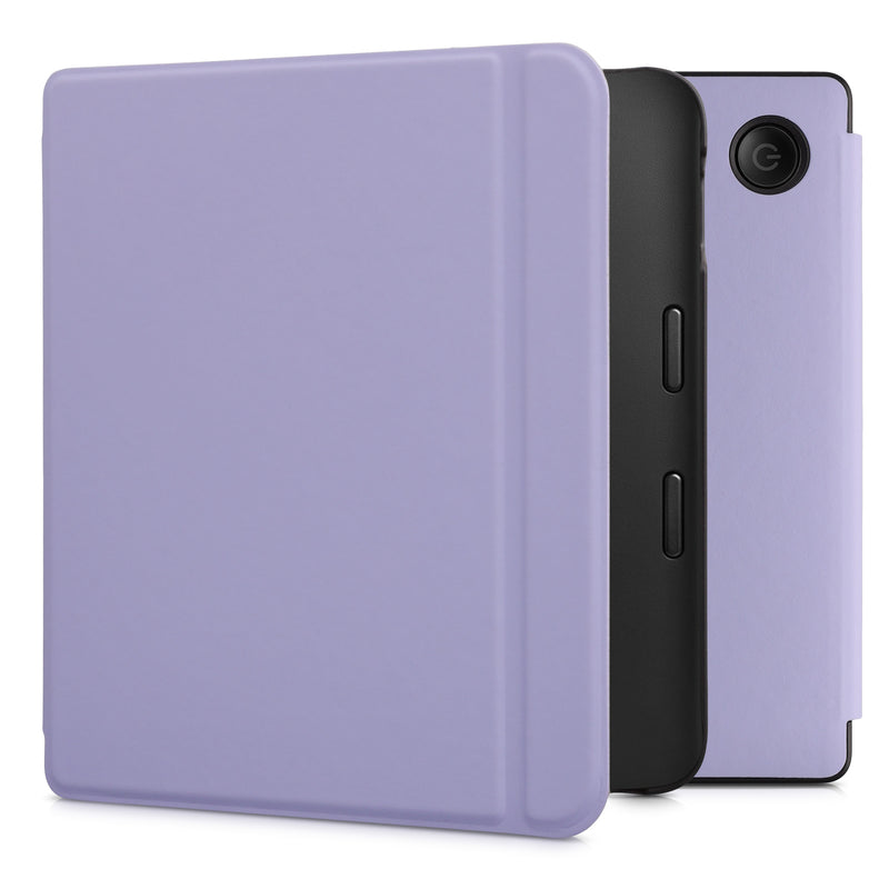 kwmobile Flip Case compatible with Kobo Libra 2 Case - eReader Faux Leather Cover - Cover