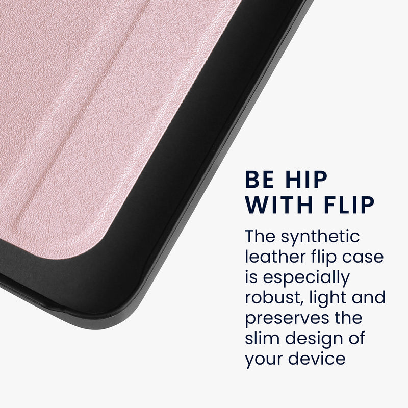 kwmobile Flip Case compatible with Kobo Libra 2 Case - eReader Faux Leather Cover - Cover