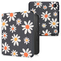 kwmobile Case for Kobo Libra 2 - eReader Flip Cover with Auto Sleep Function - Galaxy Tree Meadow