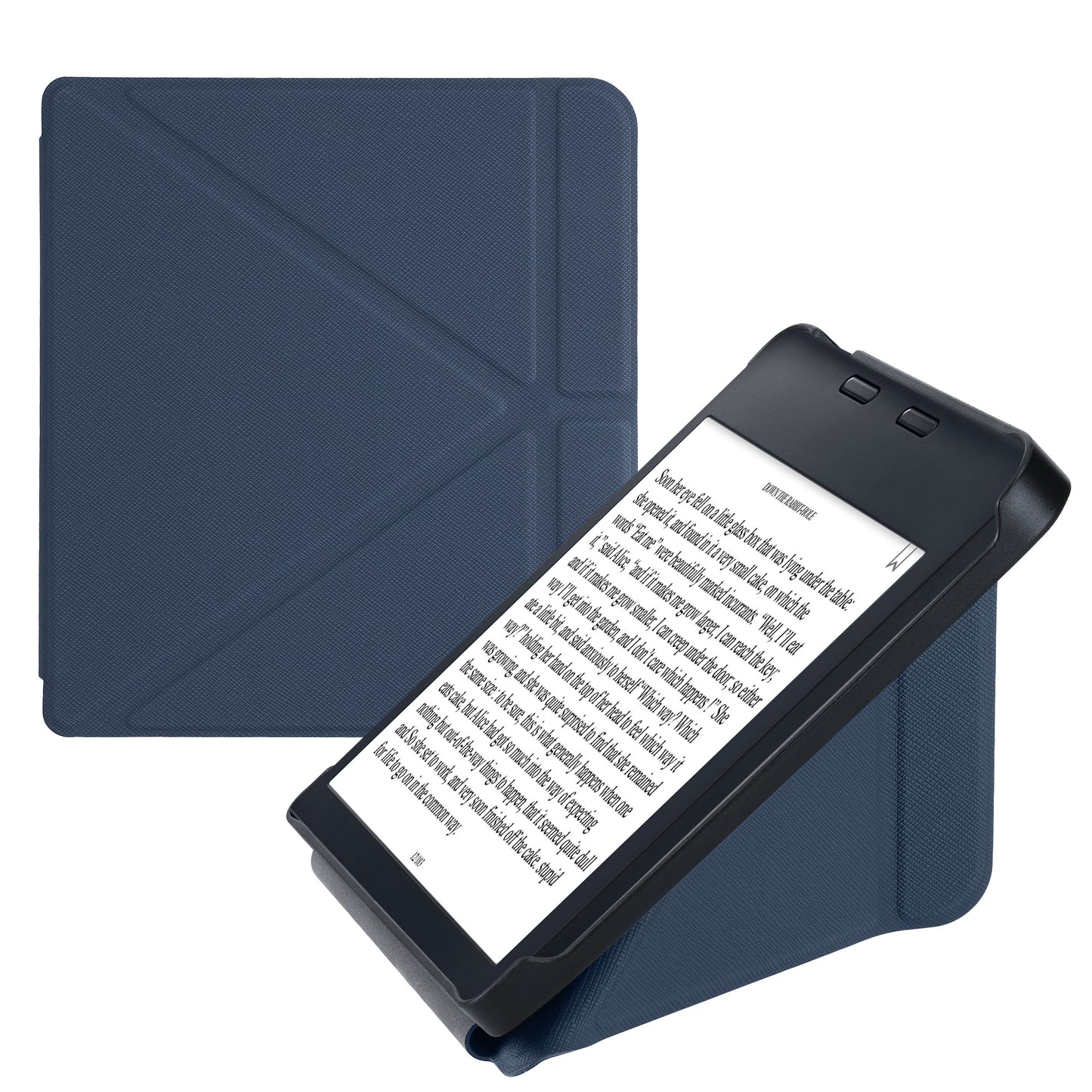 kwmobile Case for Kobo Libra 2 - PU Leather eReader Cover with Stand and Auto Sleep/Wake Function