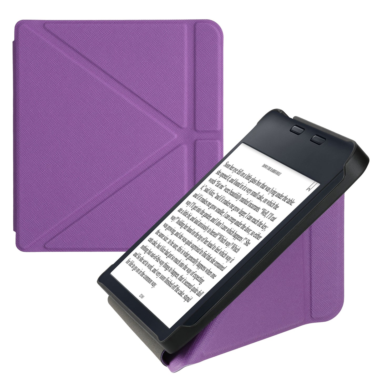 kwmobile Case for Kobo Libra 2 - PU Leather eReader Cover with Stand and Auto Sleep/Wake Function