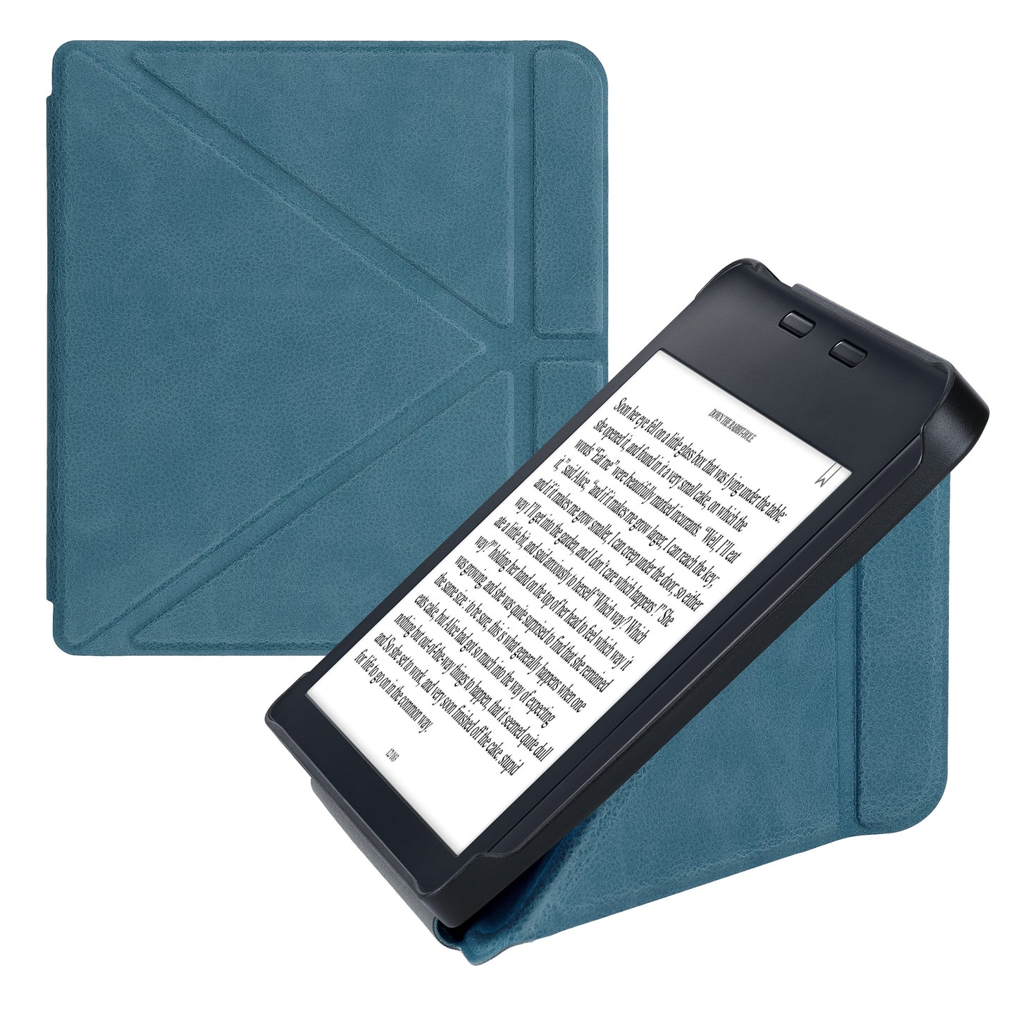 kwmobile Case for Kobo Libra 2 - PU Leather eReader Cover with Stand and Auto Sleep/Wake Function