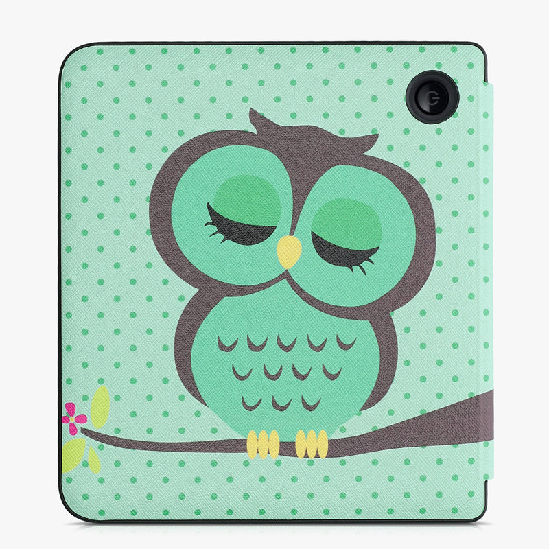 kwmobile Case Compatible with Kobo Libra 2 - Faux Leather Cover - eReader Cover Case