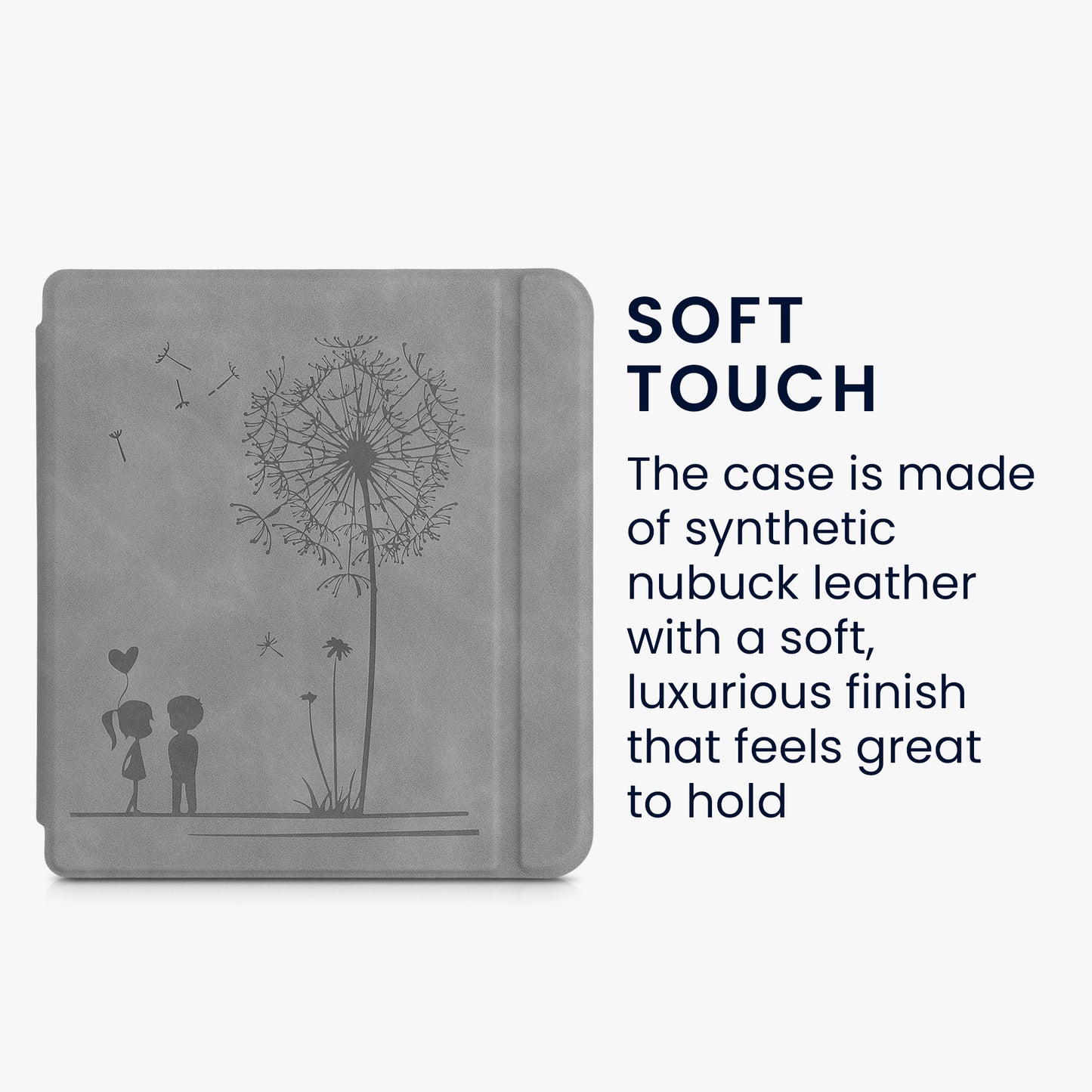 Faux Leather Case compatible with Kobo Libra 2