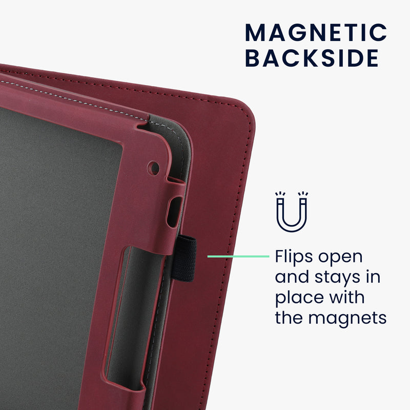 kwmobile Flip Case Compatible with Kobo Libra 2 - Hand Strap - Cover