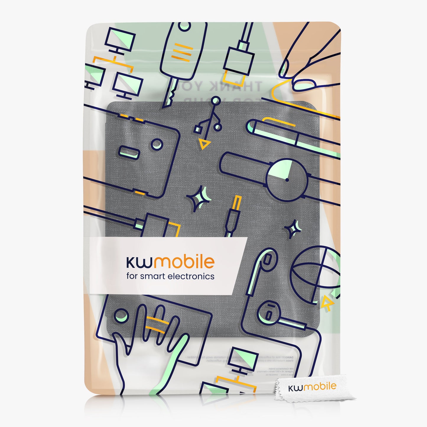 kwmobile Case Compatible with Kobo Libra 2 Protective Cover Case