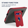 kwmobile Case Compatible with Kobo Libra 2 Flip Case with Hand Strap Cover