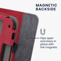 kwmobile Case Compatible with Kobo Libra 2 Flip Case with Hand Strap Cover