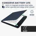 kwmobile Case for Kobo Sage eReader Cover with Auto Sleep Function and Stand