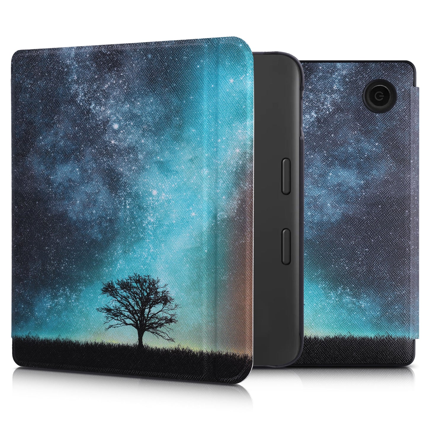 kwmobile Protective Case for Tolino Vision 6 - eReader Flip Case with Auto Sleep Function