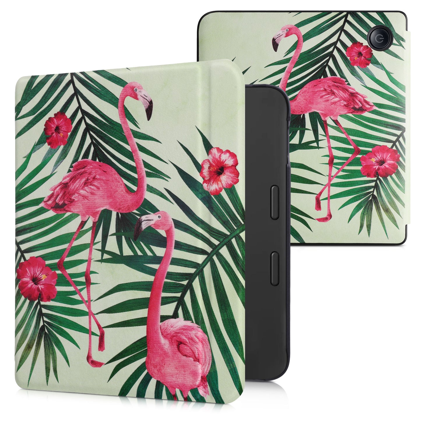kwmobile Protective Case for Tolino Vision 6 - eReader Flip Case with Auto Sleep Function