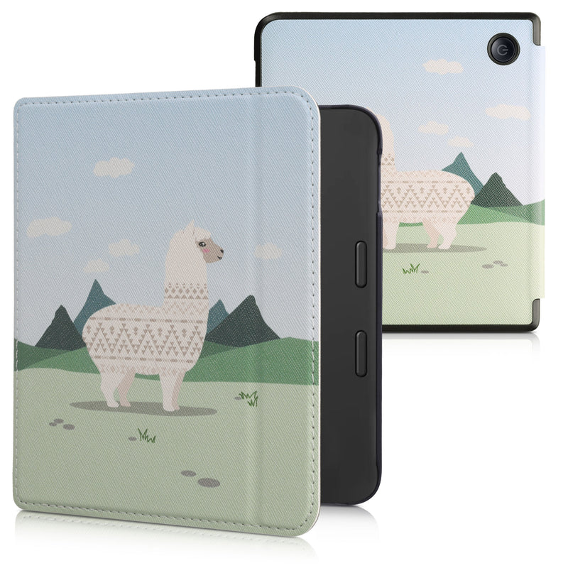 kwmobile Protective Case for Tolino Vision 6 - eReader Flip Case with Auto Sleep Function