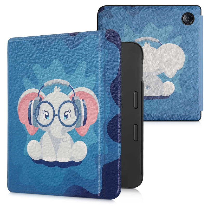 kwmobile Protective Case for Tolino Vision 6 - eReader Flip Case with Auto Sleep Function
