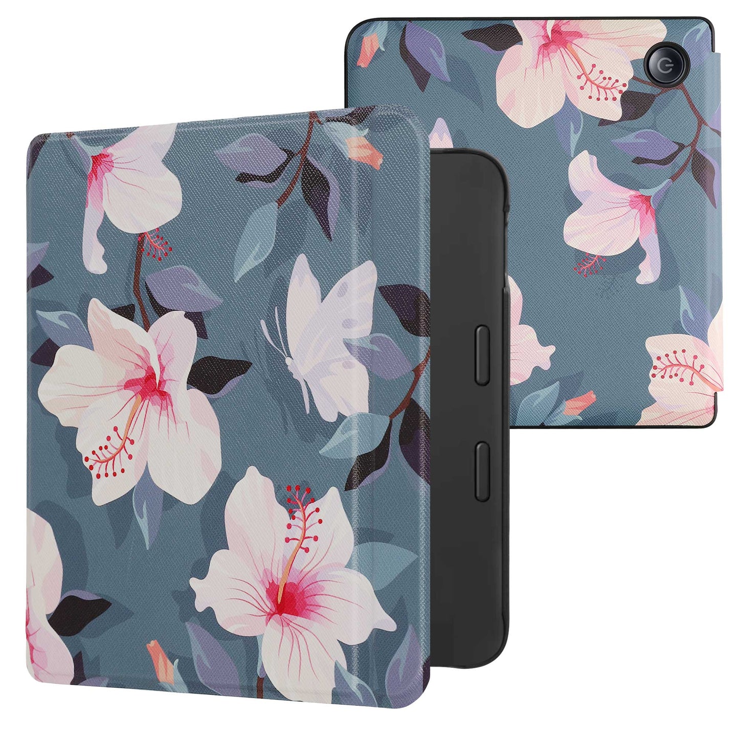 kwmobile Protective Case for Tolino Vision 6 - eReader Flip Case with Auto Sleep Function