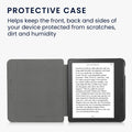 kwmobile Protective Case for Tolino Vision 6 - eReader Flip Case with Auto Sleep Function