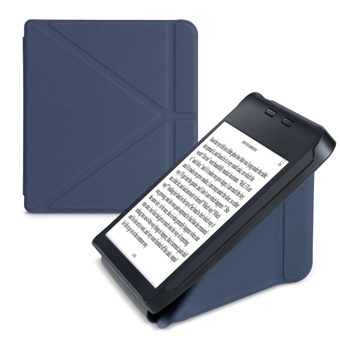 kwmobile Case for Tolino Vision 6 Cover eReader Flip Case with Auto Sleep Function Cover with Stand