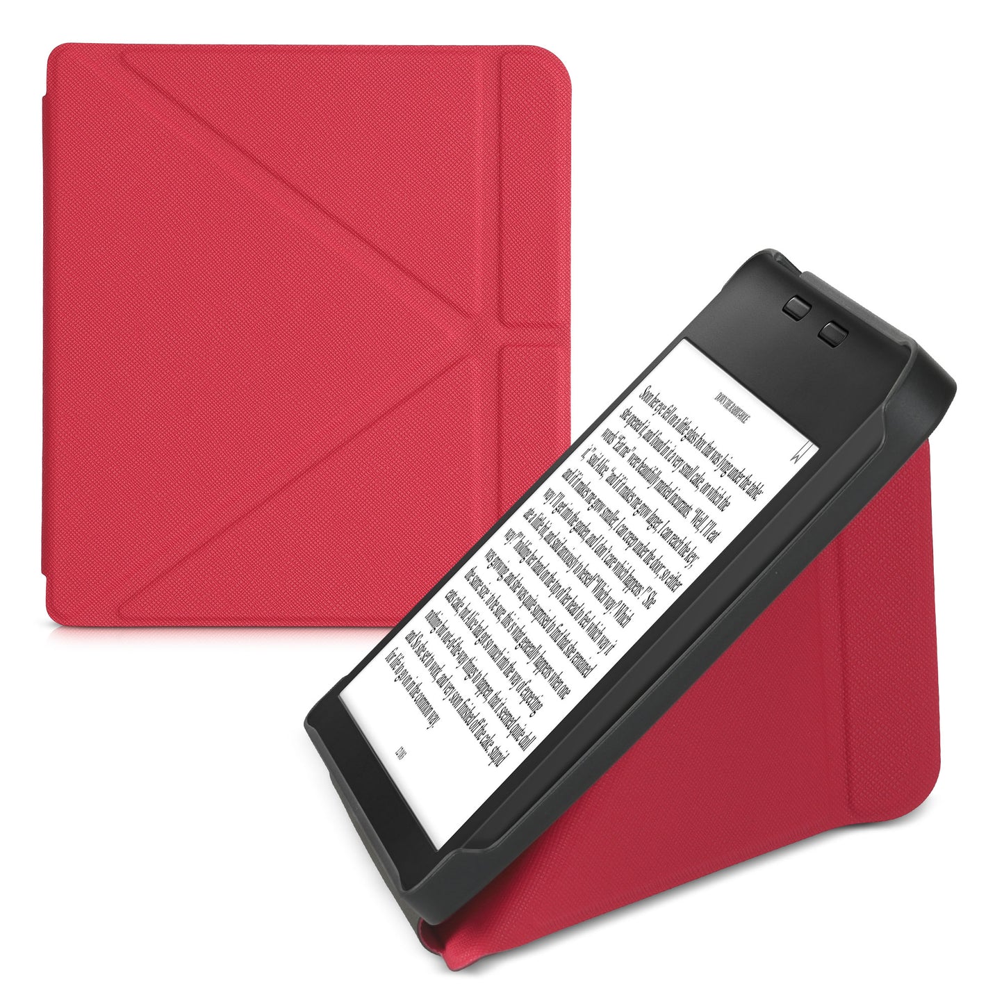 kwmobile Case for Tolino Vision 6 Cover eReader Flip Case with Auto Sleep Function Cover with Stand