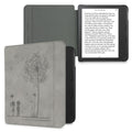 kwmobile Case for Tolino Vision 6 Cover eReader Case Faux Leather with Auto Sleep Function