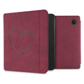kwmobile Case for Tolino Vision 6 Cover eReader Case Faux Leather with Auto Sleep Function