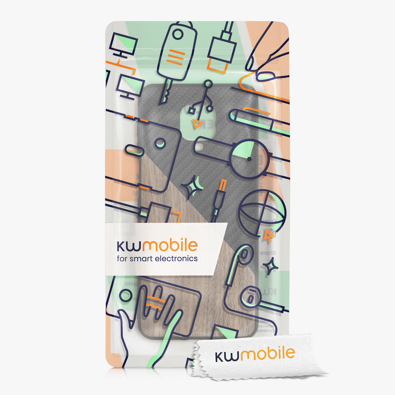 kwmobile Case Compatible with Xiaomi Redmi Note 9S / 9 Pro / 9 Pro Max - Phone Case - Phone Protective Cover - Smartphone Cover