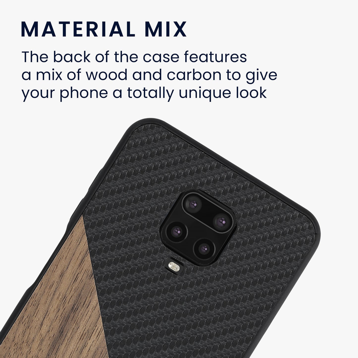 kwmobile Case Compatible with Xiaomi Redmi Note 9S / 9 Pro / 9 Pro Max - Phone Case - Phone Protective Cover - Smartphone Cover